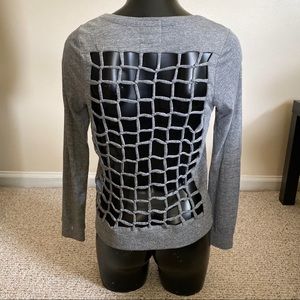 CHASER Open Back Long Sleeve Top Size XS